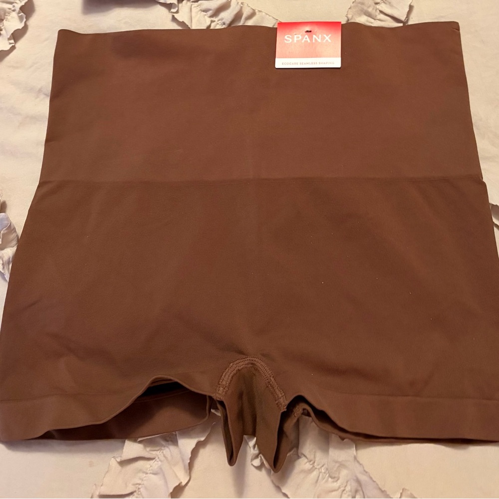SPANX Seamless Shaping Shorts in Chestnut Brown NWT Size 1X/1TG